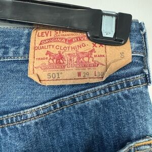 Vintage 1994 Levi's 501 Jeans W29 L30